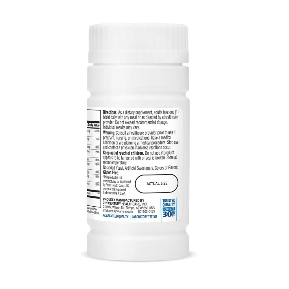 21st Century One Daily Men's Health 100 Tabs thumbnail 2