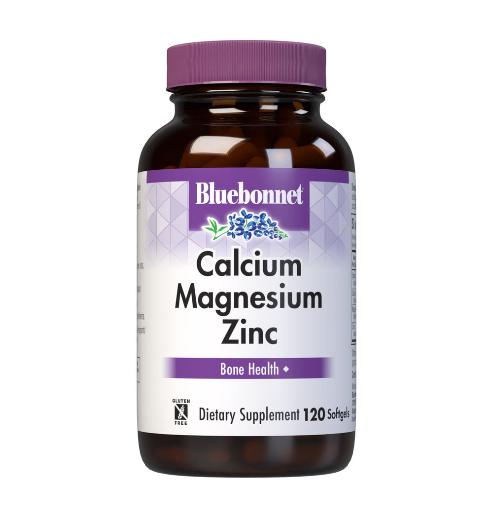 Bluebonnet Nutrition Ccalcium Magnesium Zinc & Vitamin D3 60 Softgels thumbnail 2