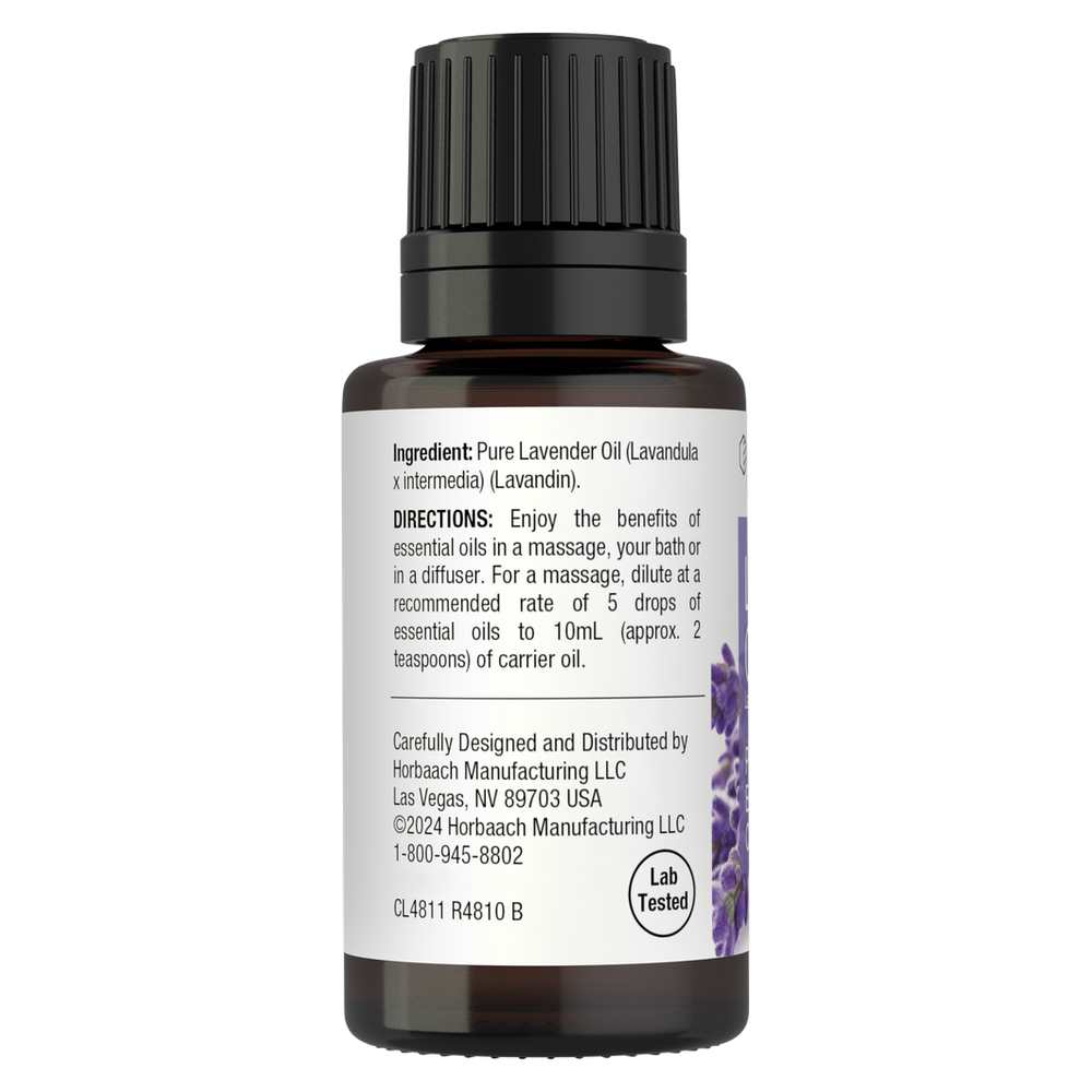 Horbäach Lavender Essential Oil | .5oz Liquid thumbnail 2
