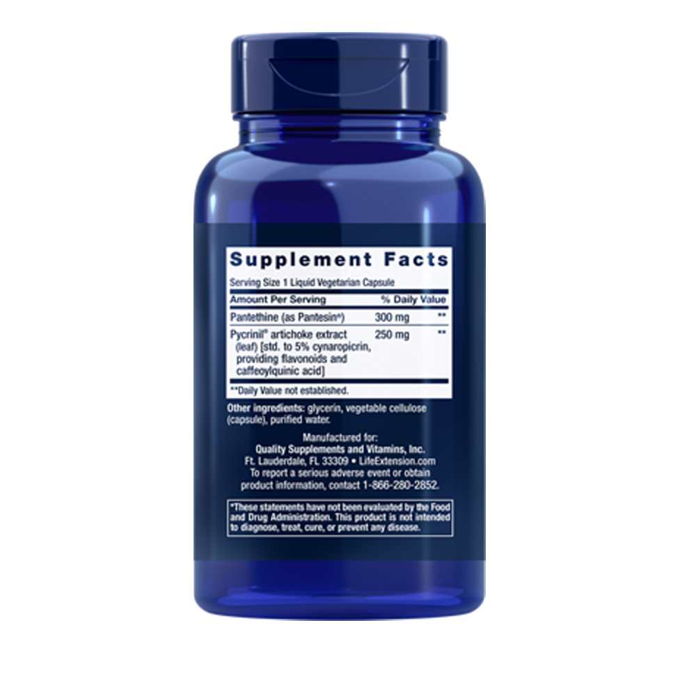 Life Extension Chol-Support™ – 60 Liquid Vegetarian Capsules thumbnail 2
