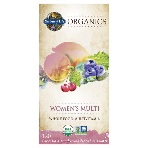 Garden of Life Organics Women's Multi 60 Tablets thumbnail 2