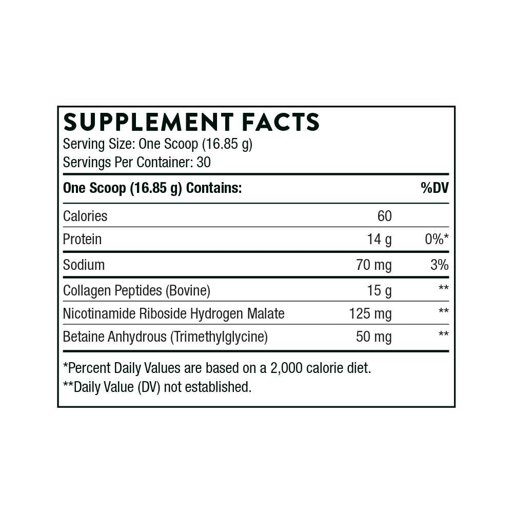 Thorne Collagen Fit – with Nicotinamide Riboside (506 G) thumbnail 2