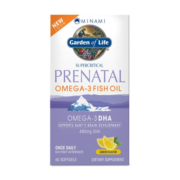 Garden of Life Minami Prenatal Lemon 30 Softgels thumbnail 2