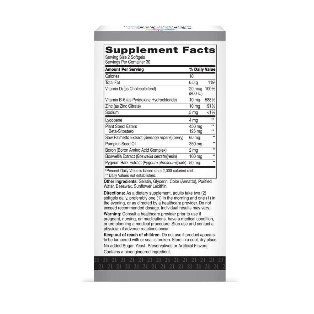 21st Century Prostate Health 60 Softgels thumbnail 2