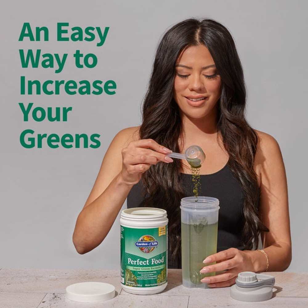 Garden of Life Perfect Food Super Green Formula Powder 140g thumbnail 2