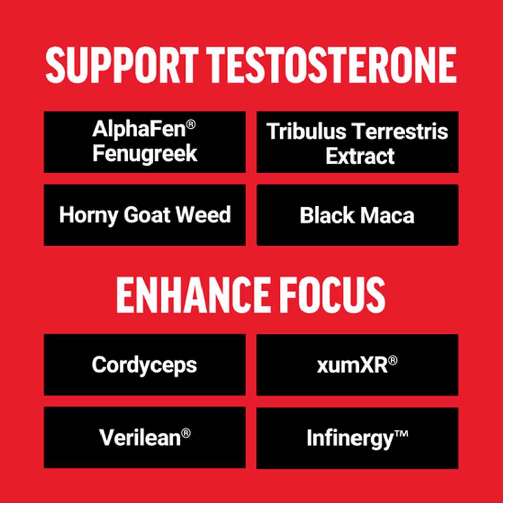 Force Factor Test X180 Surge – 60 Capsules thumbnail 2