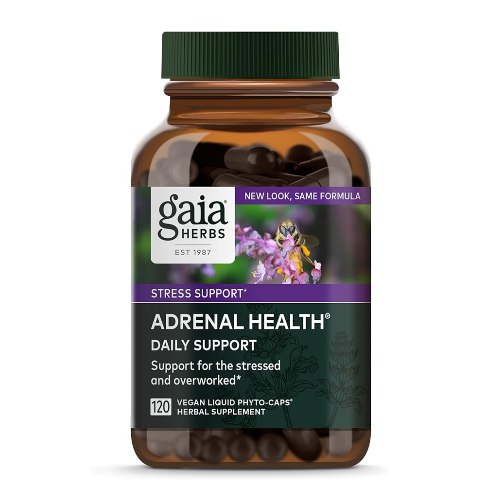 Gaia Herbs Adrenal Health Daily Support, Stress Relief and Adrenal Fatigue Supplement thumbnail 3
