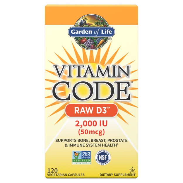 Garden of Life Vitamin Code Raw D3 2000 Iu 60 Capsules thumbnail 2