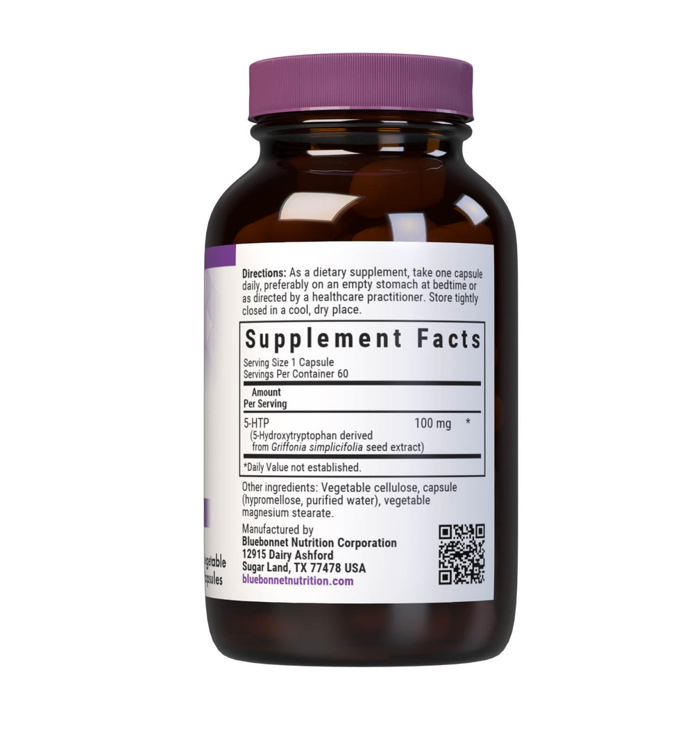 Bluebonnet Nutrition 5-Htp 100 Mg 60 Caps thumbnail 3
