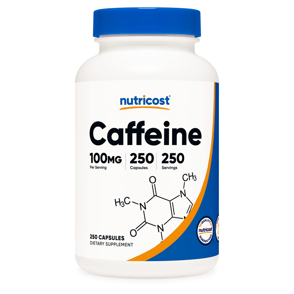 Caffeine By Nutricost 100MG and 200mg - A Dietary Supplement thumbnail 2