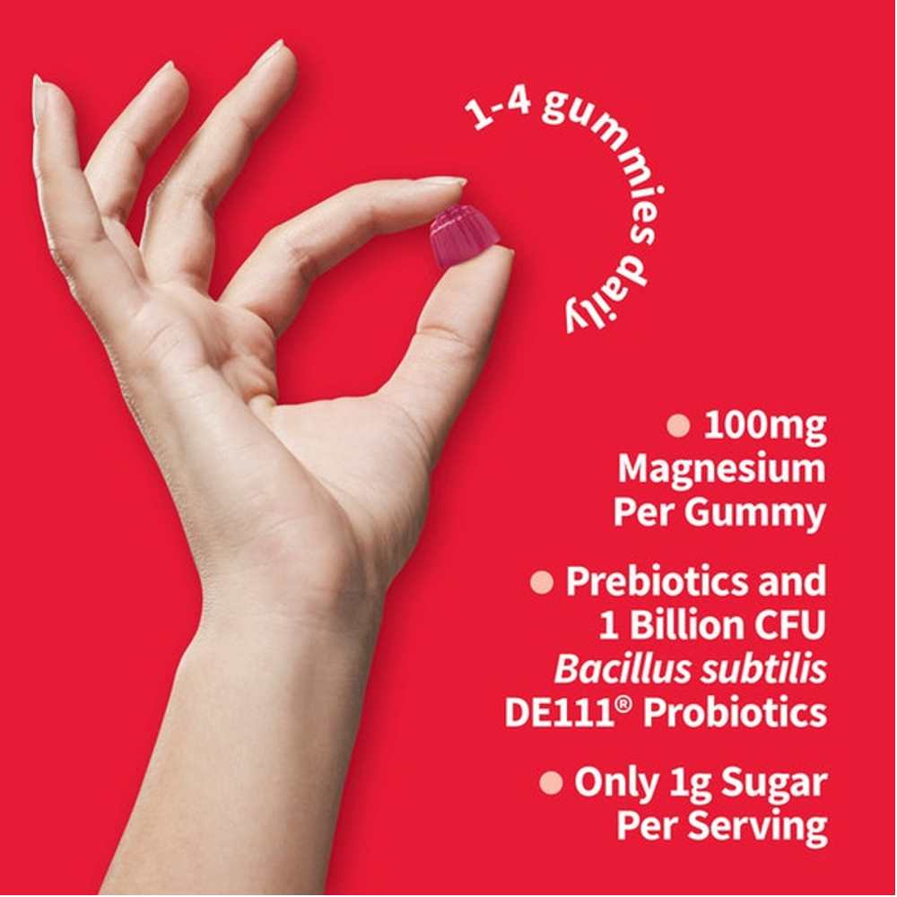 Garden of Life Dr. Formulated Magnesium 60 Gummies - Raspberry thumbnail 2