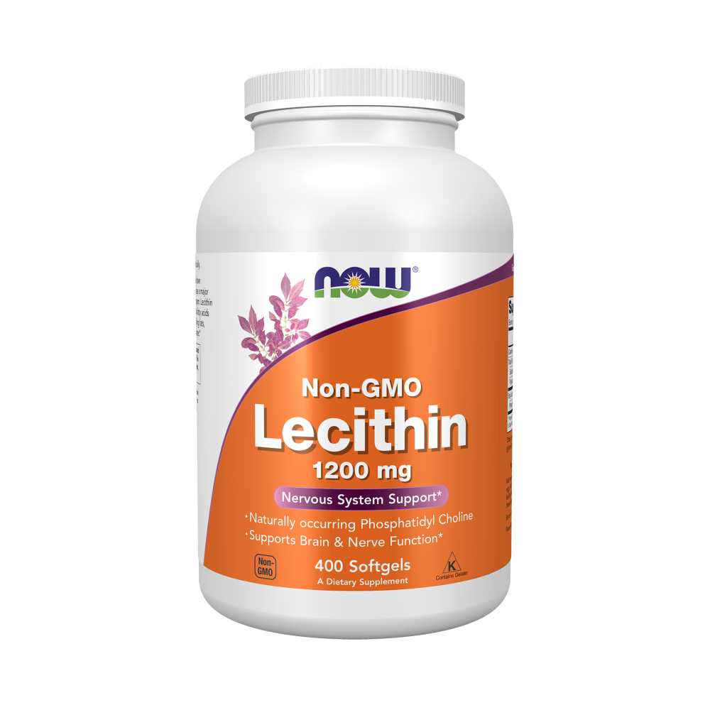 Now Foods Non-Gmo Lecithin – 1200mg Brain & Nerve Function Supplement | 100 Softgels thumbnail 3