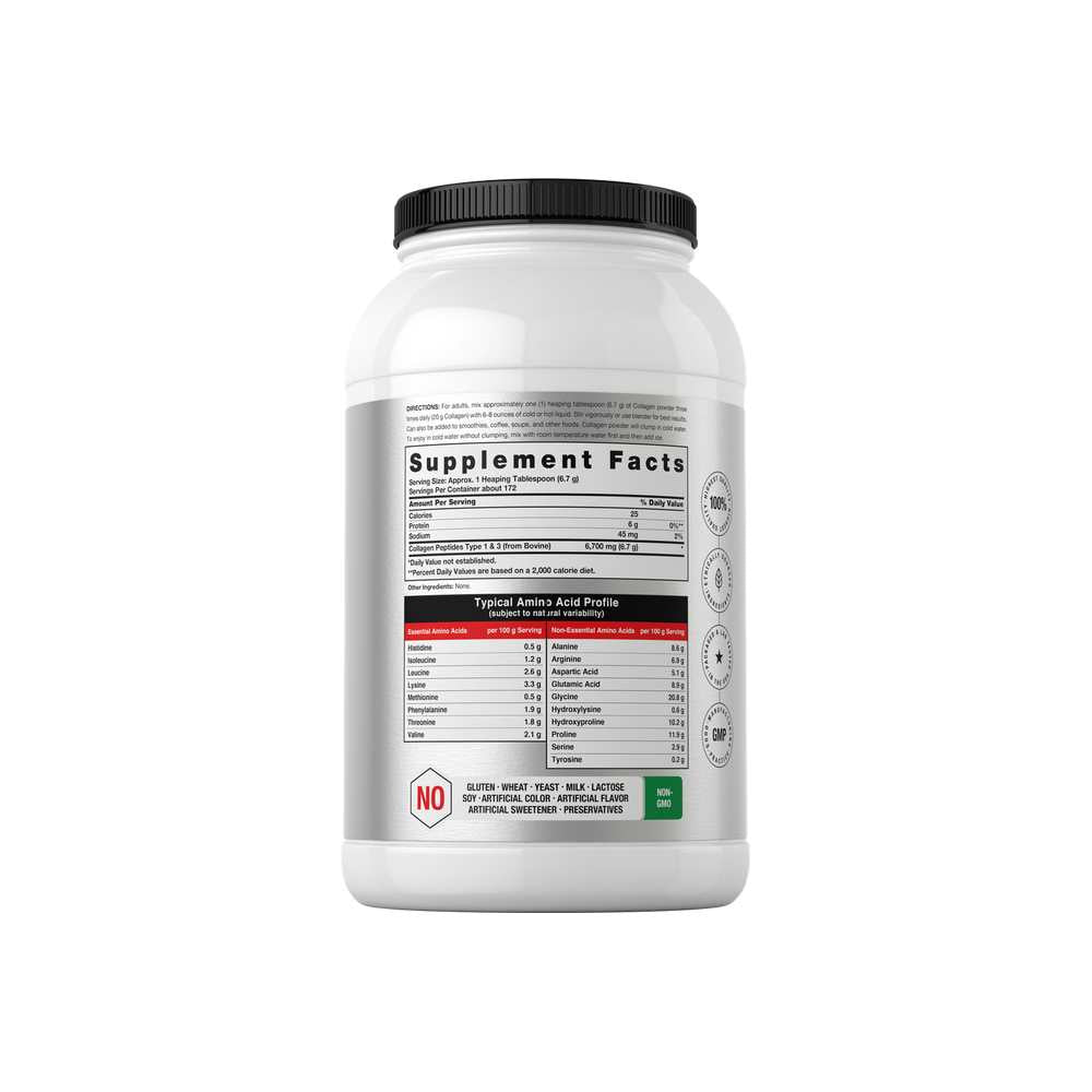 Horbäach Collagen Peptides | 40oz Powder thumbnail 2