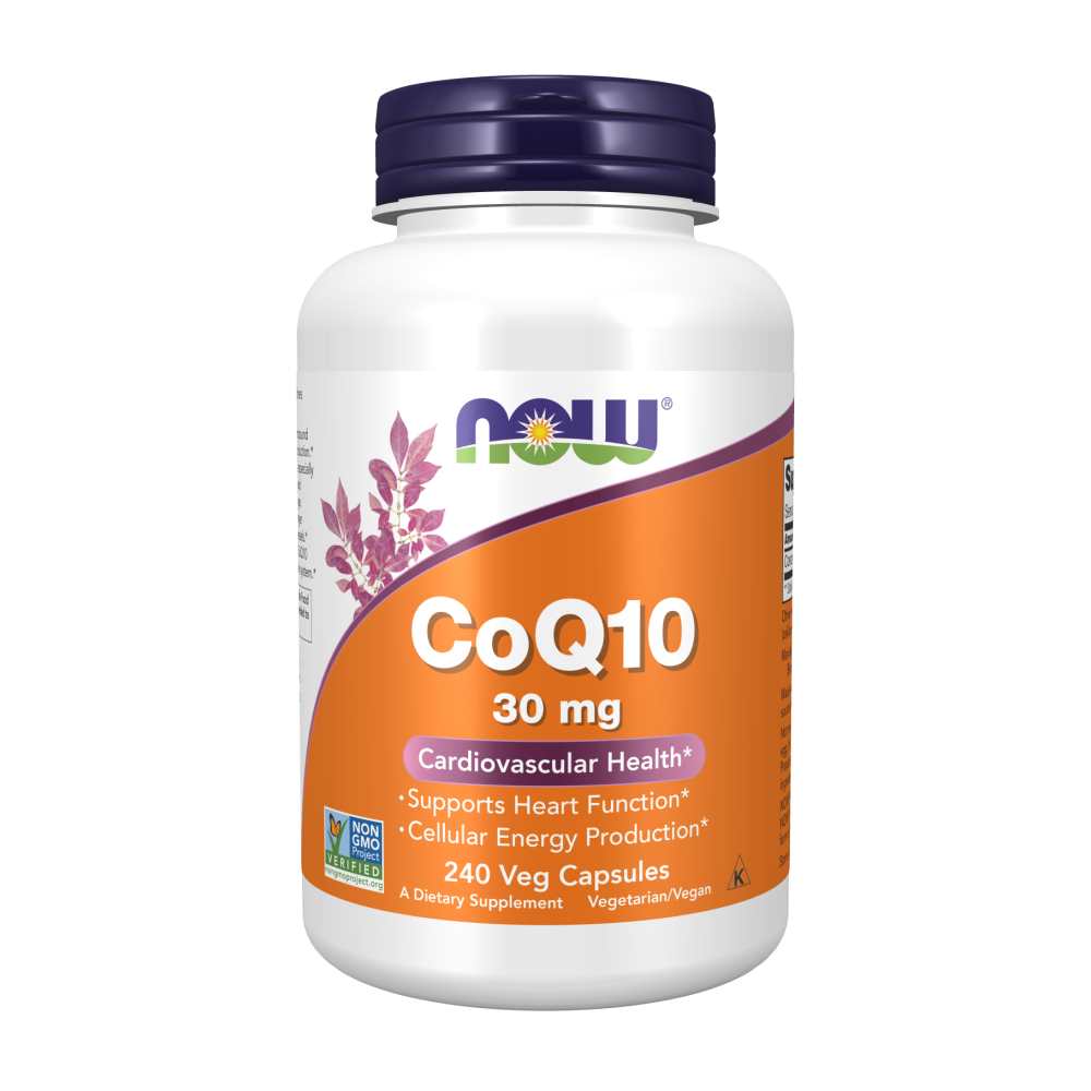 Now Foods Co Q10 30 Mg – Cardiovascular Health & Energy Support – 60 Veg Capsules thumbnail 3