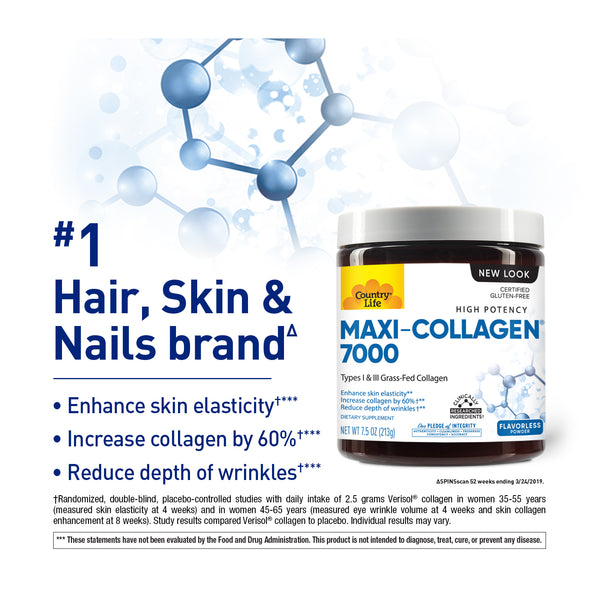Country Life Vitamins Maxi Collagen® 7000 213g thumbnail 2