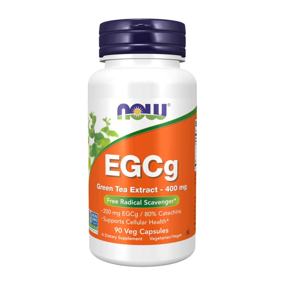 Now Foods Eg Cg Green Tea Extract 400mg – Antioxidant & Cellular Health Support (180 Veg Capsules) thumbnail 2