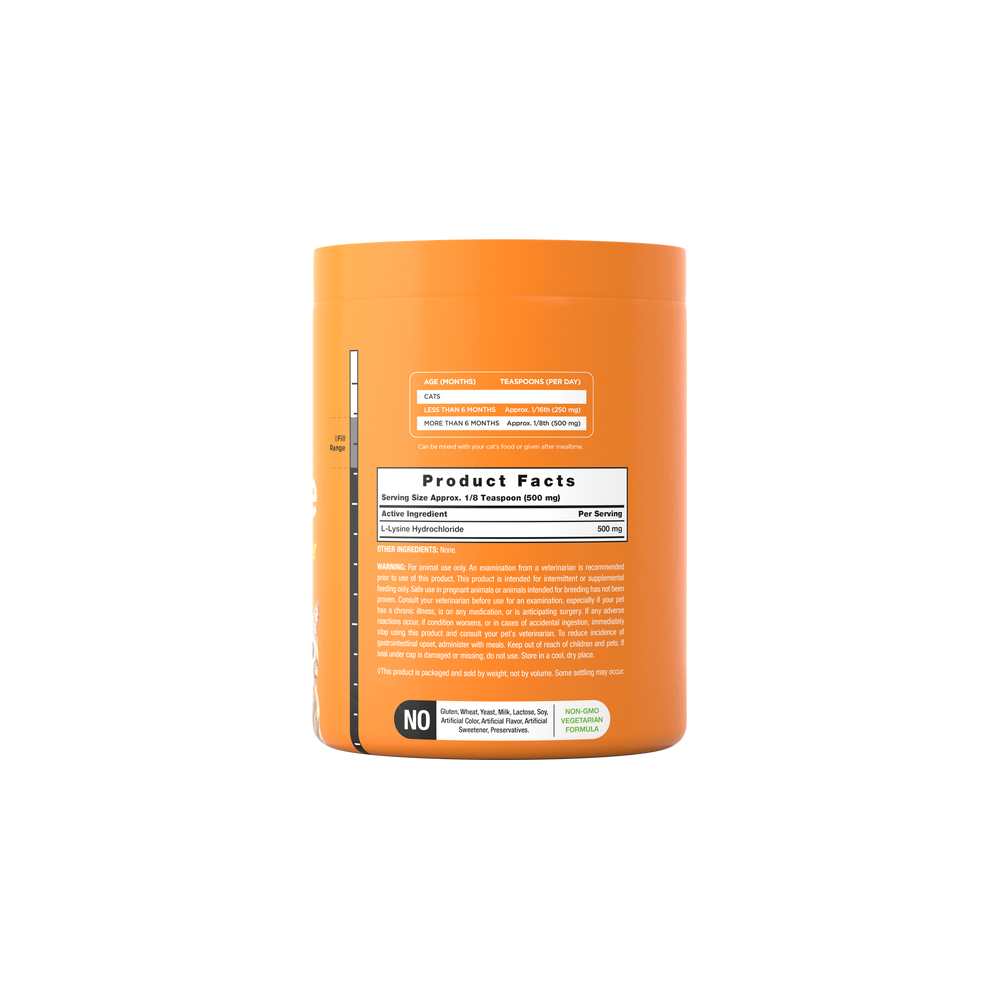 Horbäach L-Lysine for Cats | 12oz Powder thumbnail 2