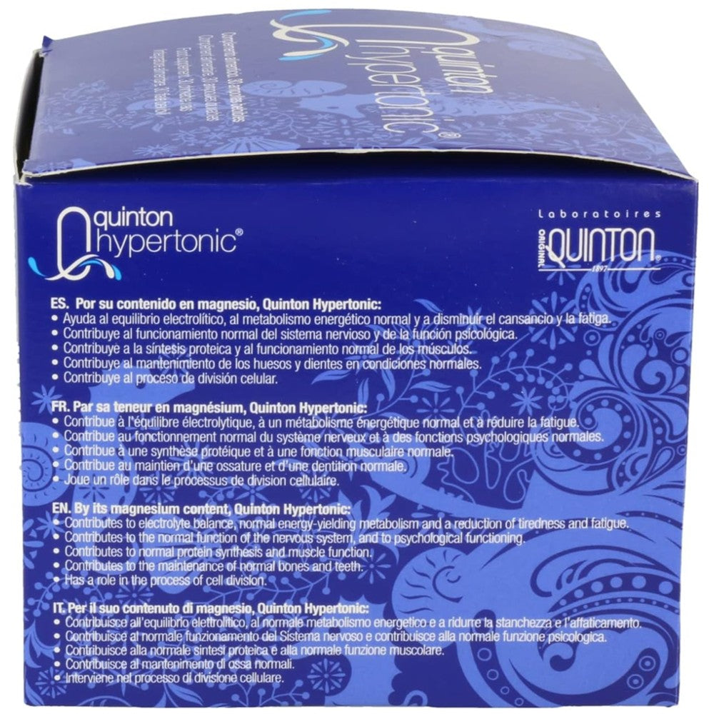 Quinton Hypertonic 300ml with Magnesium - Ampoules for Energy & Vitality thumbnail 2