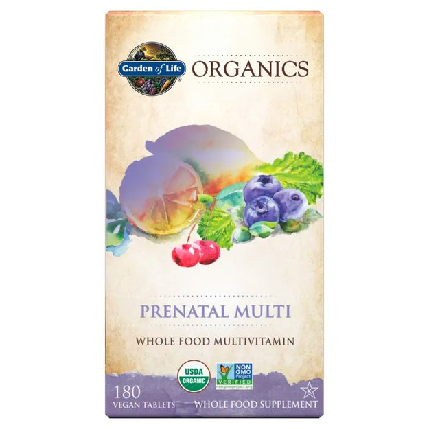 Garden of Life Organics Prenatal Multi 90 Tablets thumbnail 2