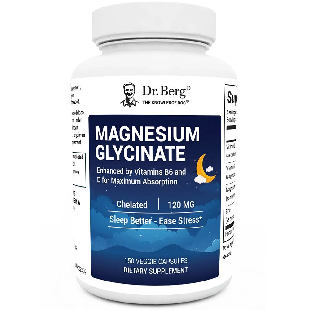 Magnesium Glycinate By DR.Berg With Vitamin B6 And Vitamin D thumbnail 4