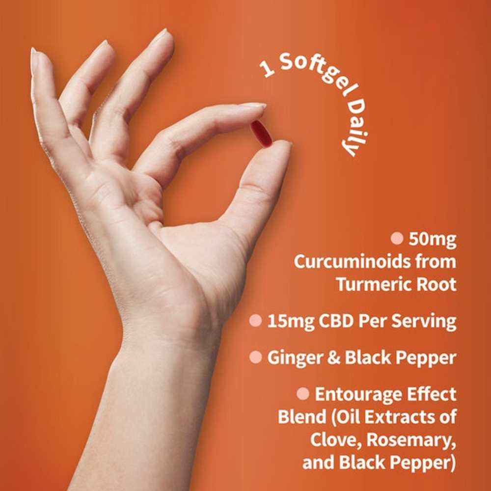 Garden of Life Dr. Formulated Cbd+ Inflammatory Response†30 Softgels thumbnail 2