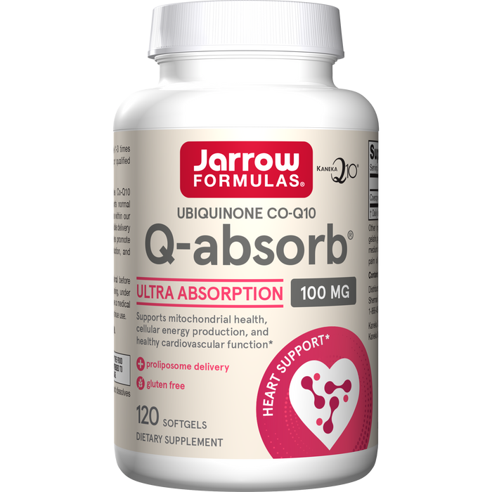 Jarrow Formulas Q-Absorb® - 100mg 60 Softgels thumbnail 2