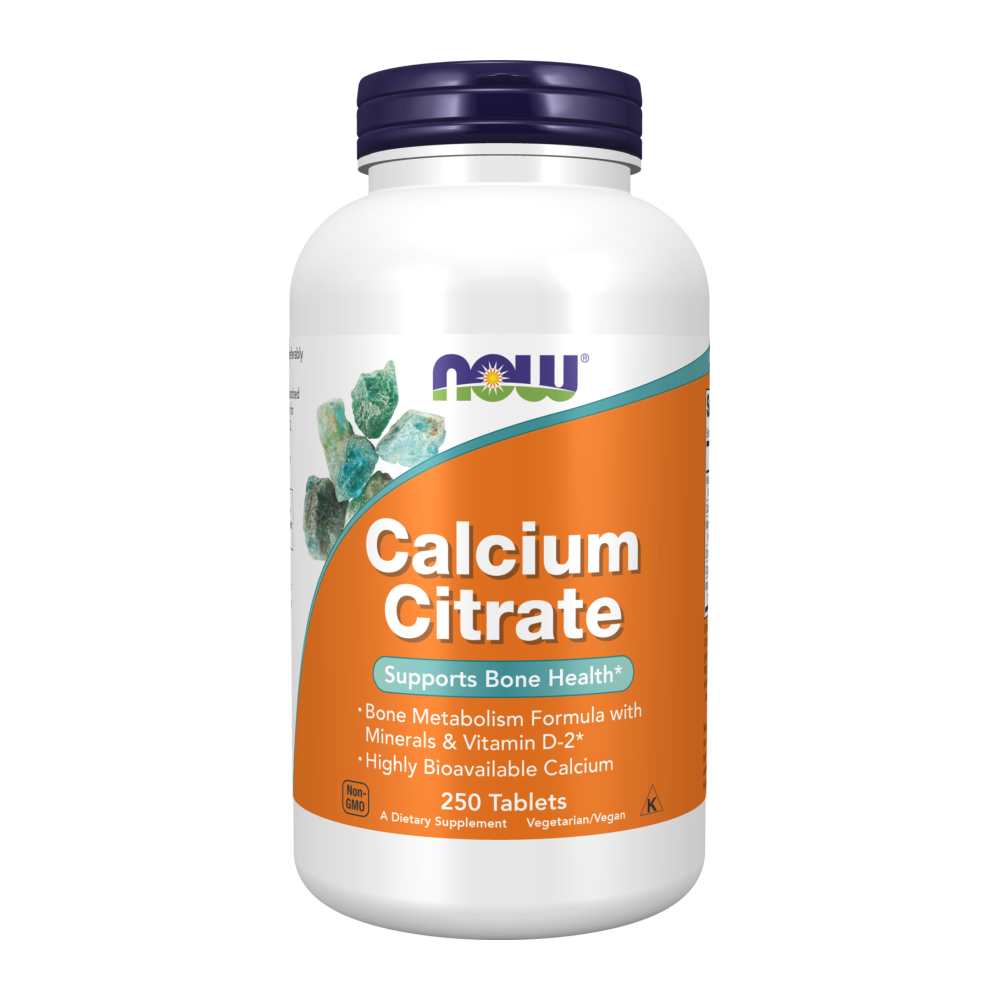 Now Foods Calcium Citrate – Highly Bioavailable Calcium for Bone Health – 100 Tablets thumbnail 2