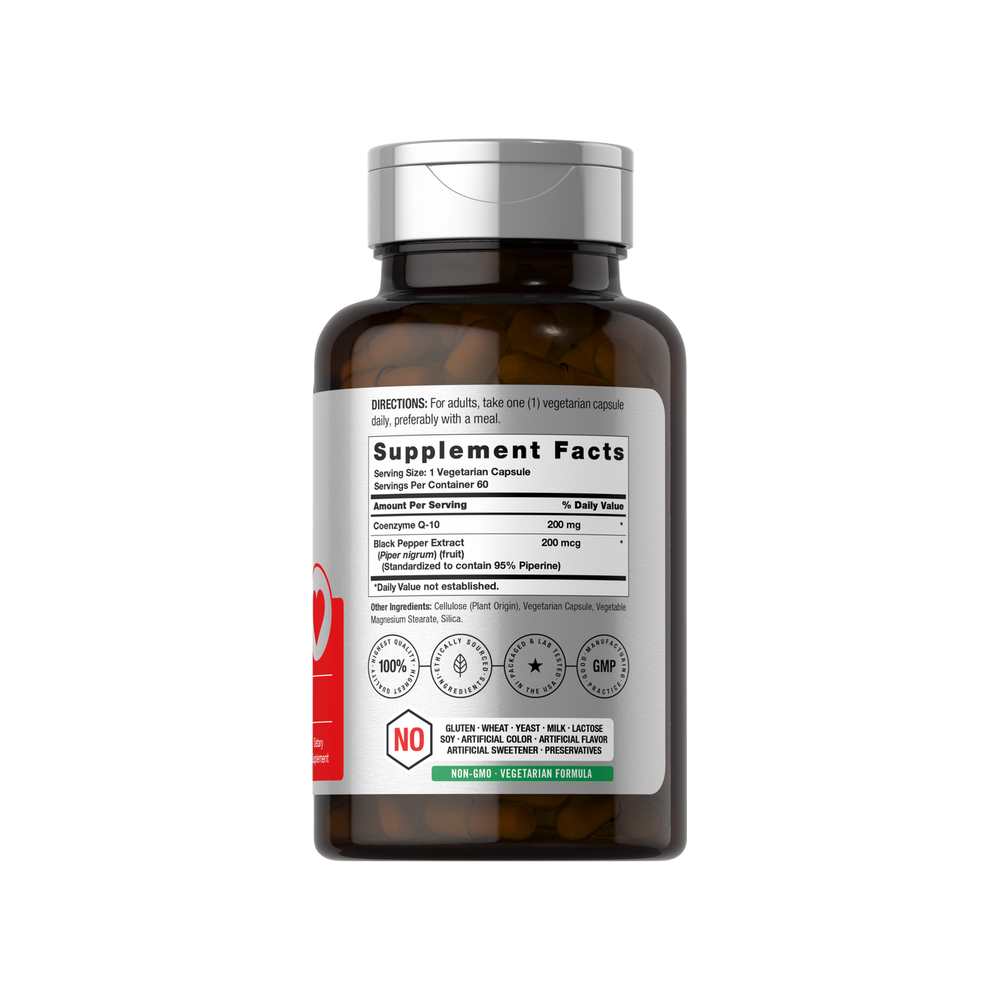 Horbäach Co Q10 200mg | 60 Capsules thumbnail 2