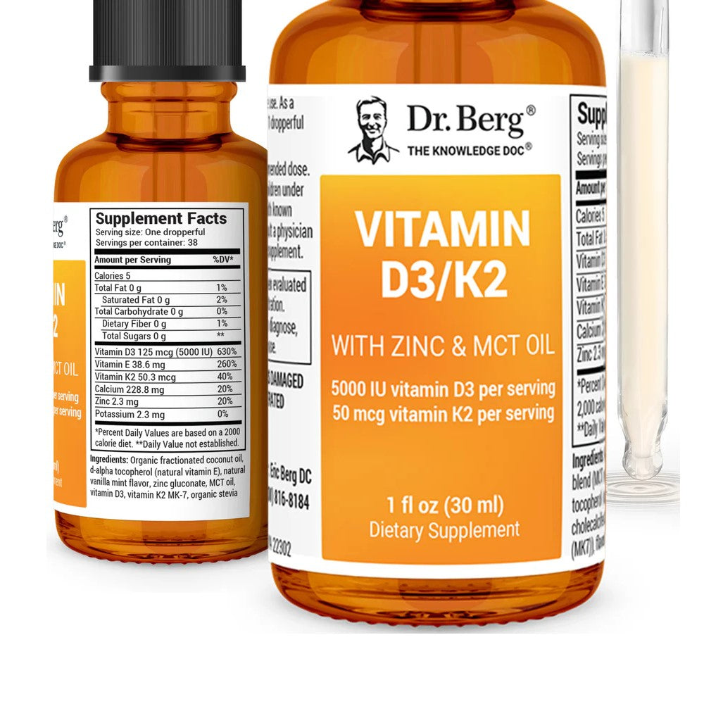 Dr. Berg Ultimate D3 & K2 Health Boost Bundle – 50% OFF thumbnail 5