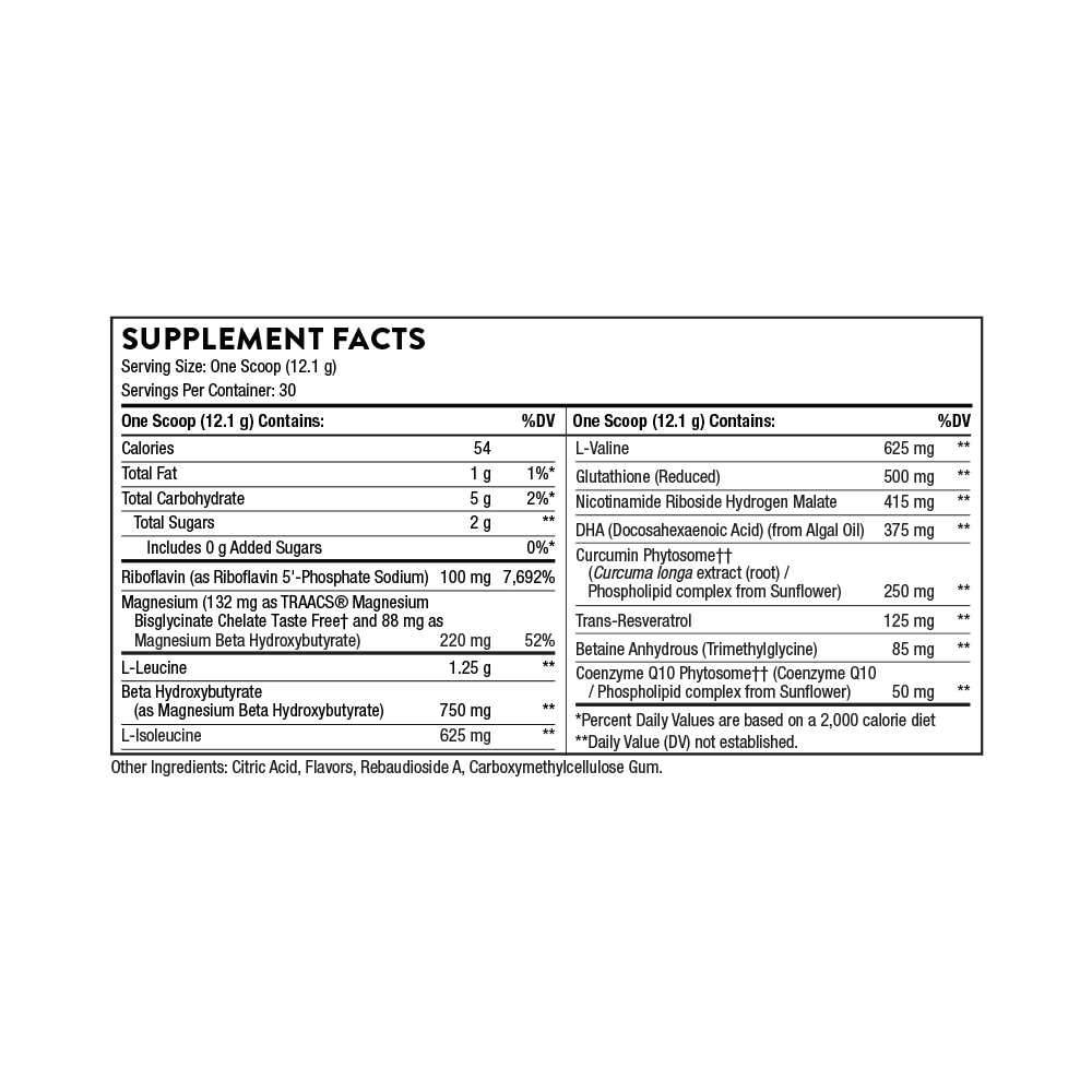 Thorne Syna Quell+™ Powder – Brain Health Formula (363.6 G) thumbnail 2