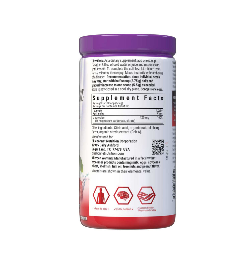 Bluebonnet Nutrition Simply Calm® Powder Cherry Flavor 454g thumbnail 2
