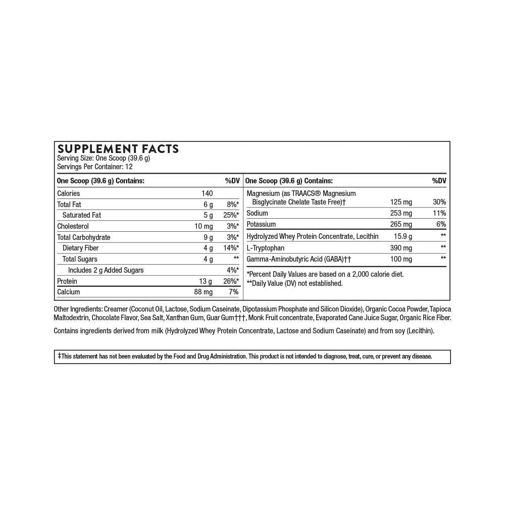 Thorne Recovery Pro – Chocolate Nutritional Shake (476 G) thumbnail 2