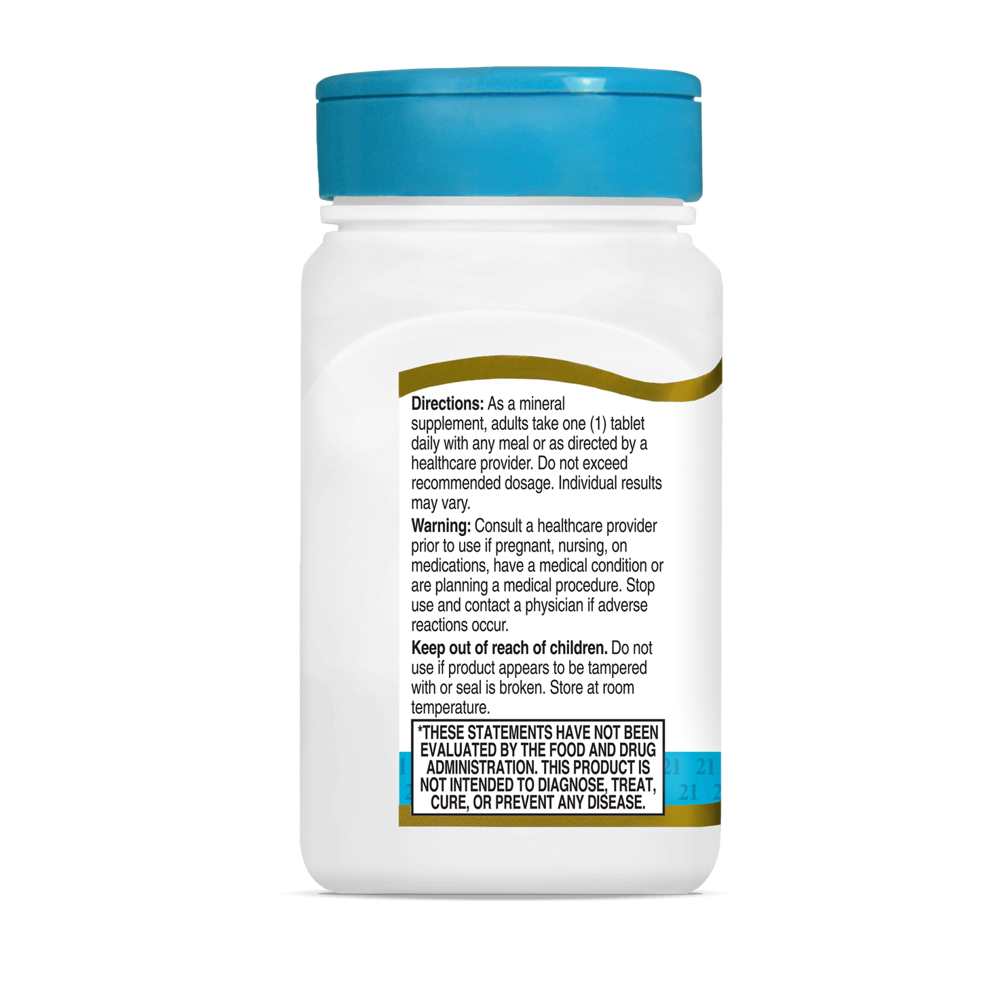 21st Century Chromium Picolinate 200 Mcg 100 Tabs thumbnail 2
