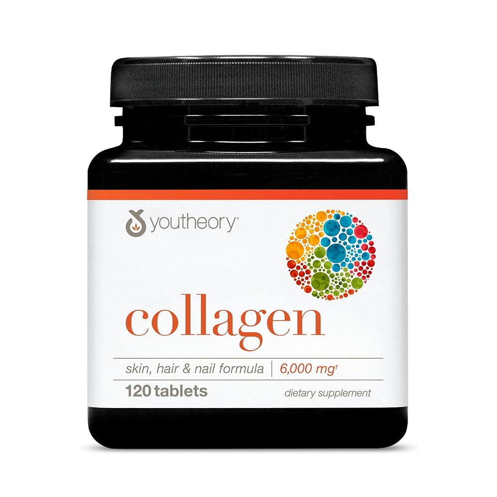 Youtheory Collagen – Skin, Hair & Nail Formula 6000mg with Vitamin C, 290 Tablets thumbnail 2