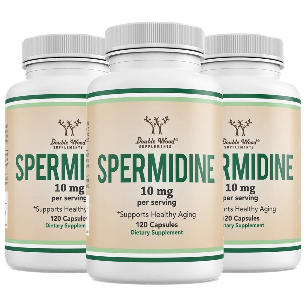 Double Wood® Spermidine 10mg – Cellular Health & Longevity Support thumbnail 5