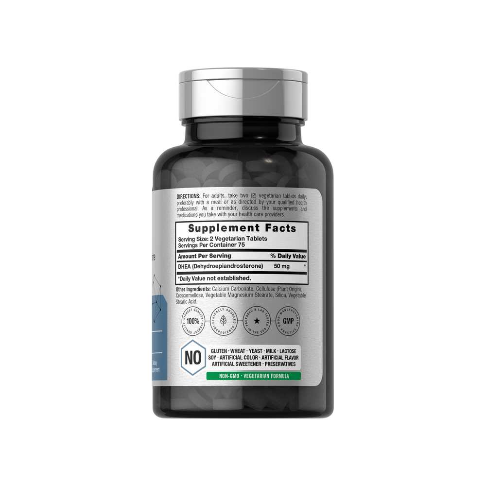 Horbäach Dhea 50mg per Serving | 150 Tablets thumbnail 2