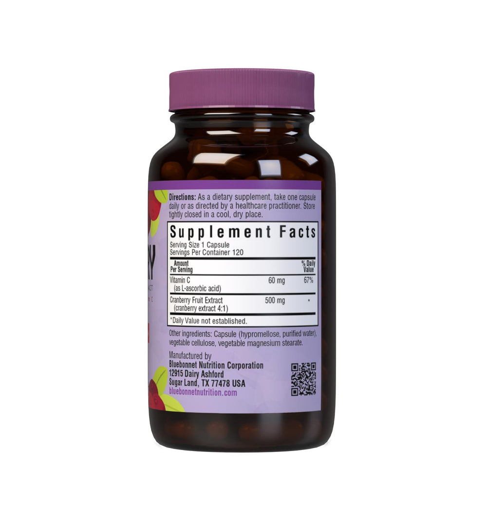 Bluebonnet Nutrition Cranberry Fruit Extract 120 Caps thumbnail 2