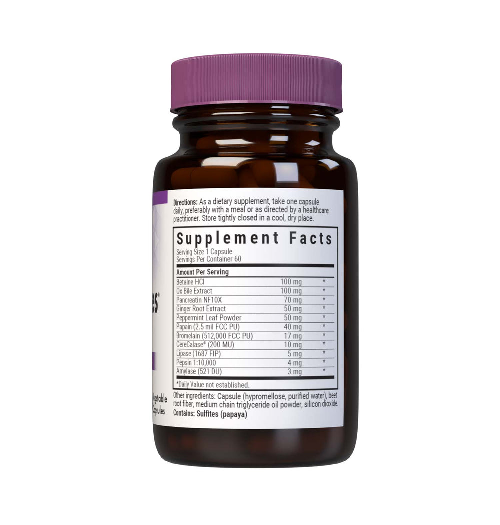 Bluebonnet Nutrition Power-Zymes® Digestive Enzyme 60 Caps thumbnail 2