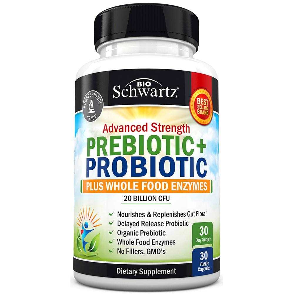 Bio Schwartz Prebiotic + Probiotic – 30 Capsules thumbnail 2