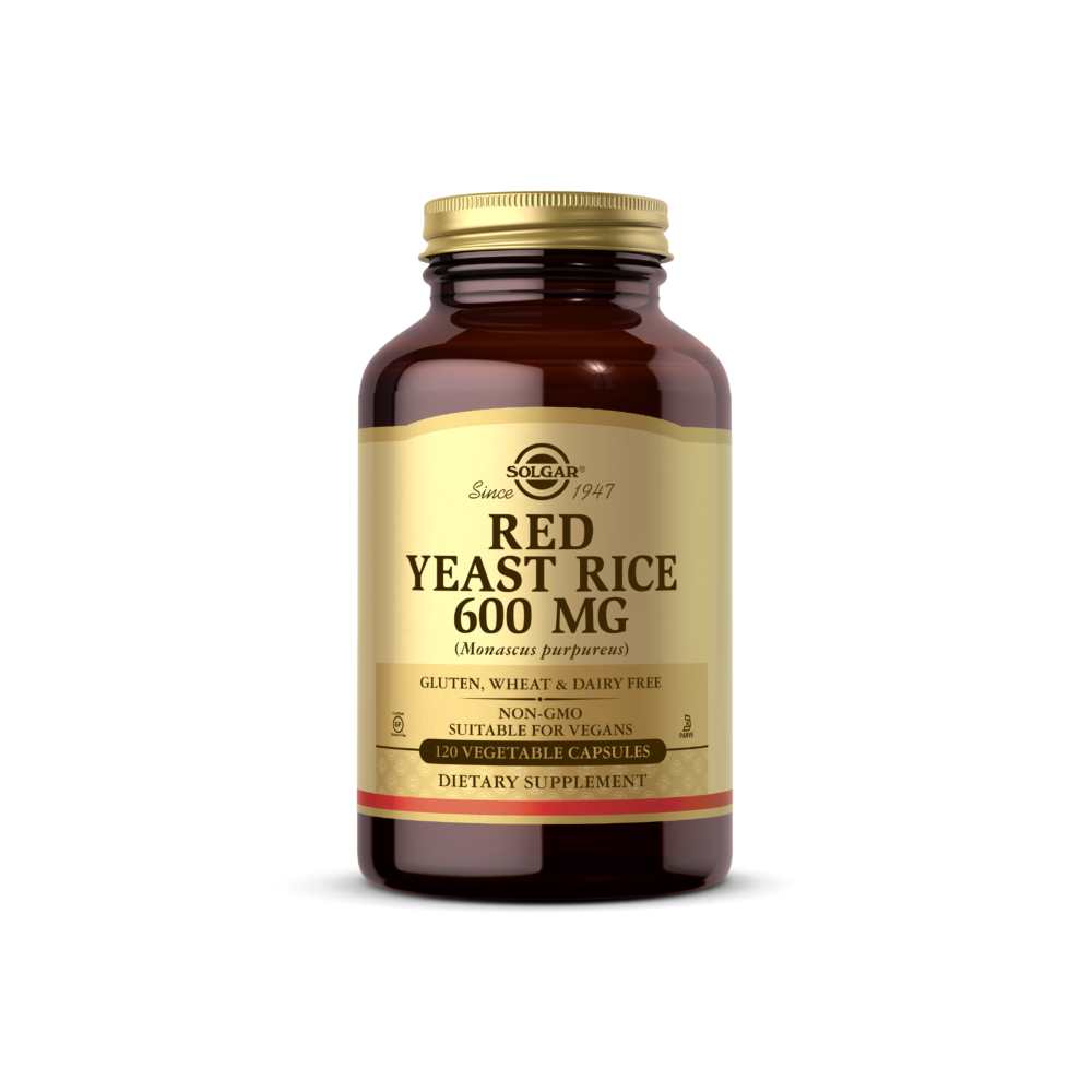 Solgar Red Yeast Rice 60 Vegetable Capsules thumbnail 2