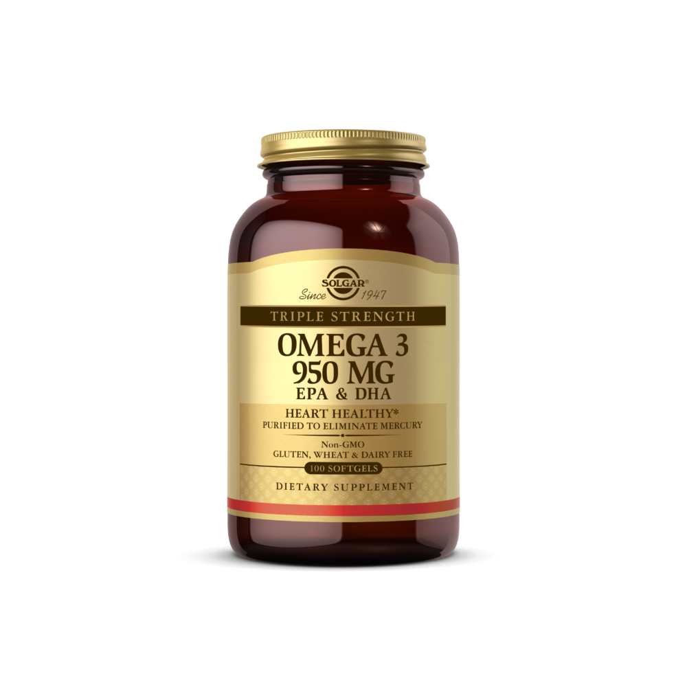 Solgar Triple Strength Omega-3 950 Mg 50 Softgels thumbnail 2
