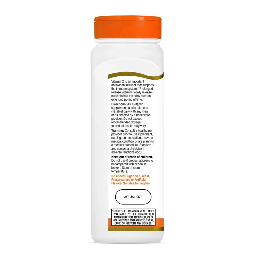 21st Century Vitamin C 1000 Mg 110 Prolonged Release Tablets thumbnail 2