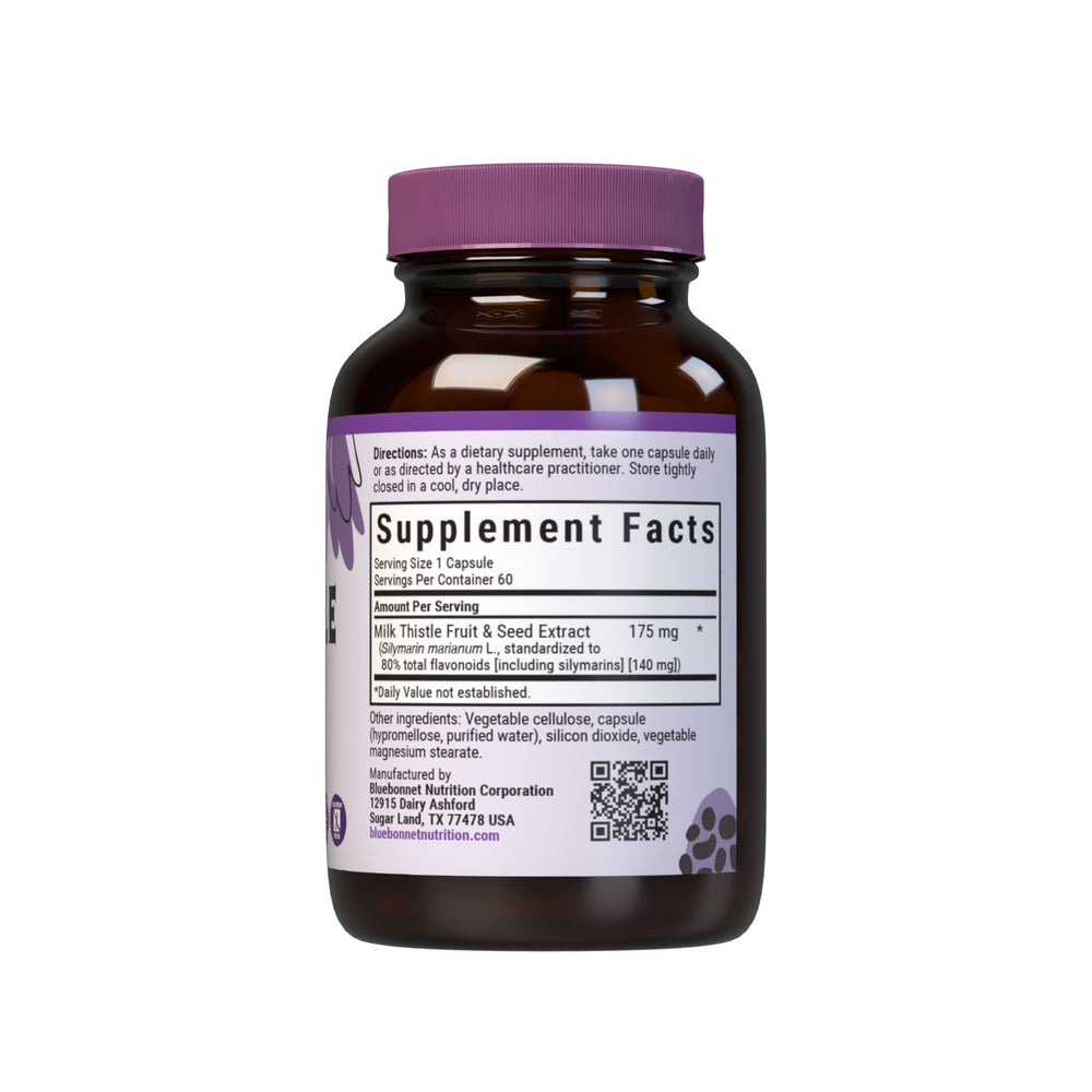 Bluebonnet Nutrition Milk Thistle Fruit & Seed Extract 60 Caps thumbnail 3