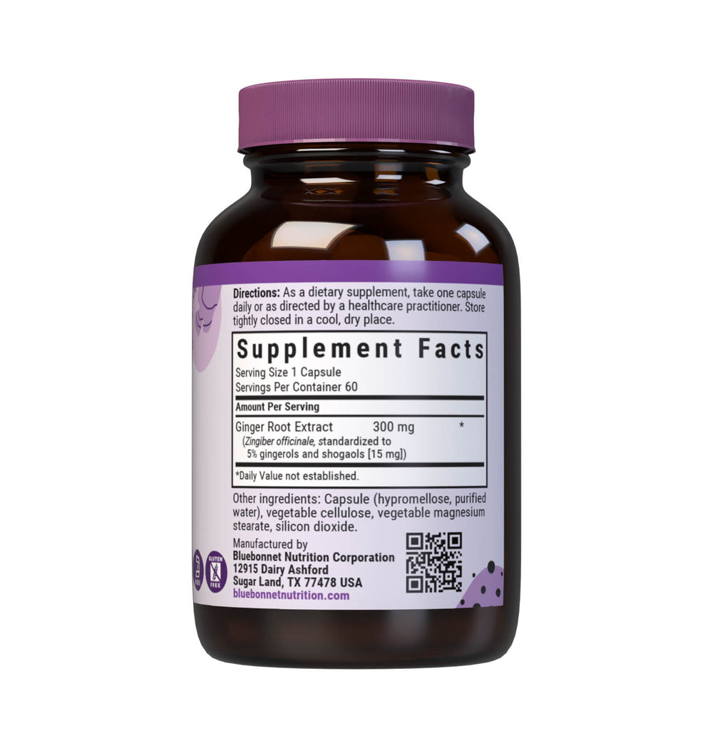 Bluebonnet Nutrition Ginger Root Extract 60 Caps thumbnail 2