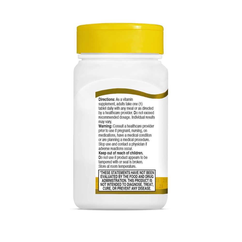 21st Century Vitamin B-12 500 Mcg 110 Tabs thumbnail 2