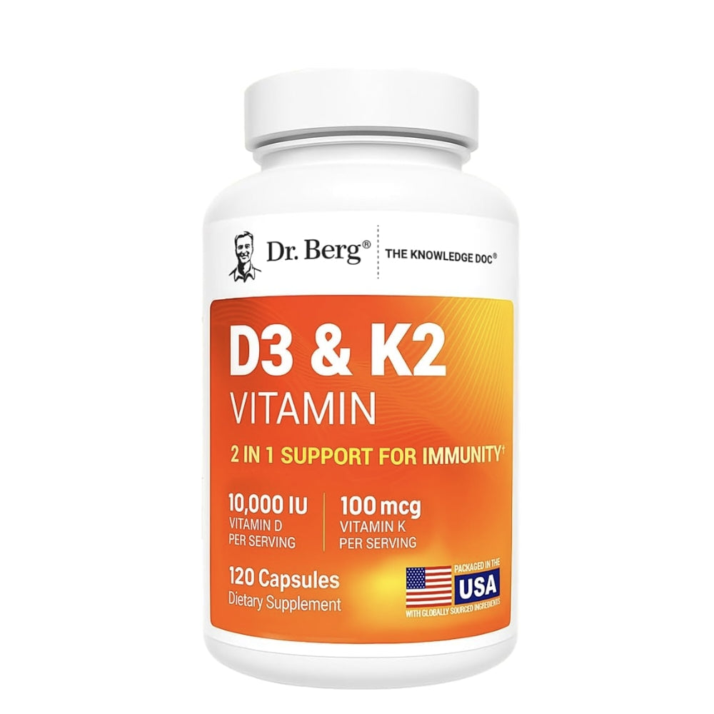 Supports immune health and bone strength with 10,000 IU of Vitamin D3 and 100 mcg of Vitamin K2 per serving. Non-GMO, high-quality dietary supplement. thumbnail 7