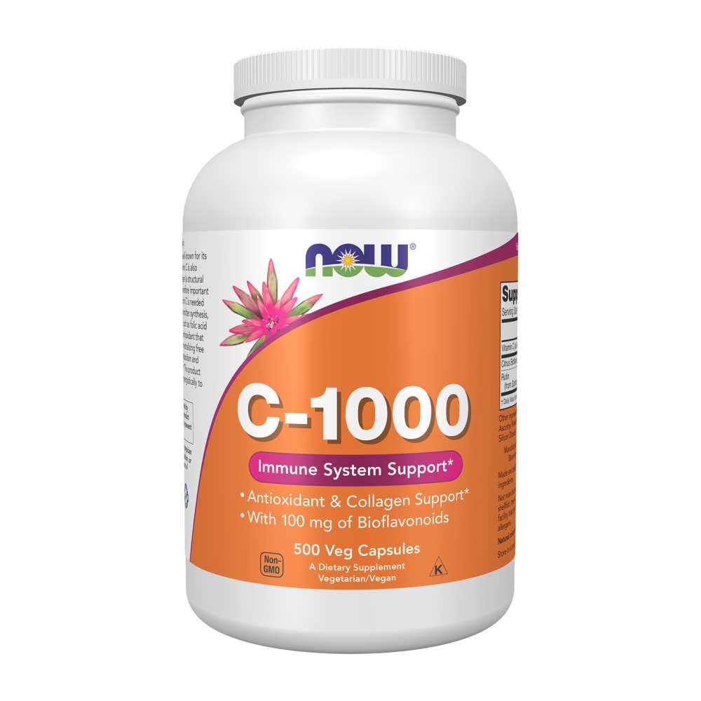 Now Foods C-1000 – Immune & Antioxidant Support with Bioflavonoids – 30 Veg Capsules thumbnail 4