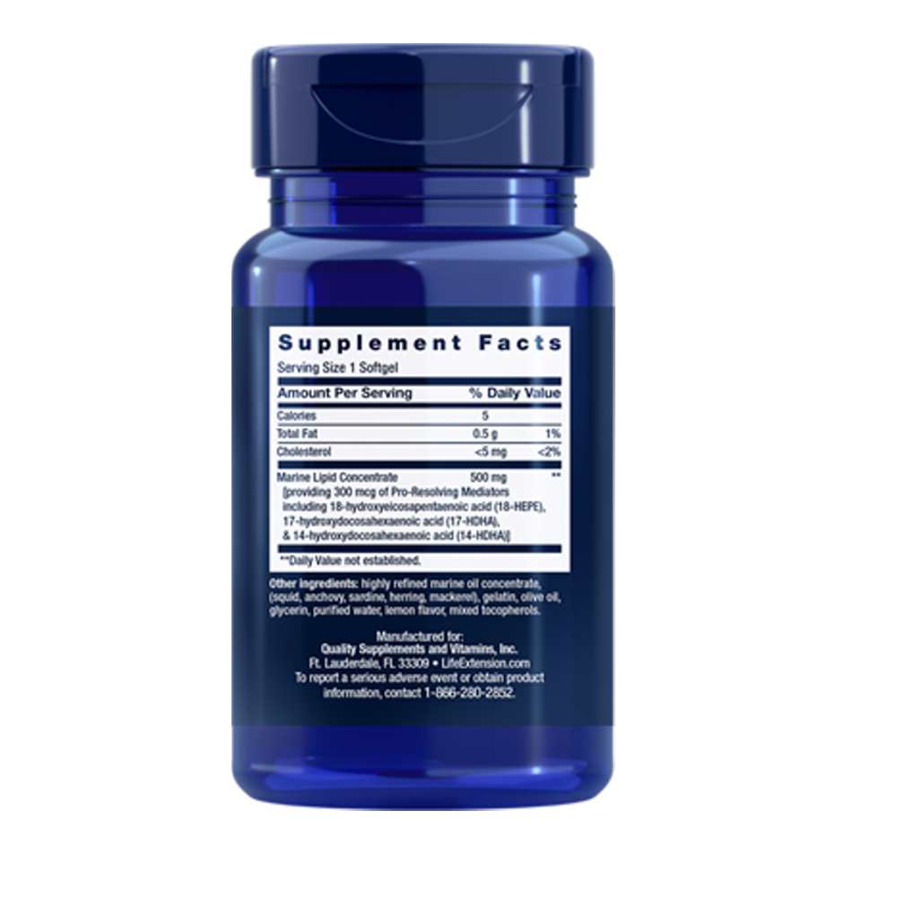 Life Extension Pro-Resolving Mediators 30 Softgels thumbnail 2
