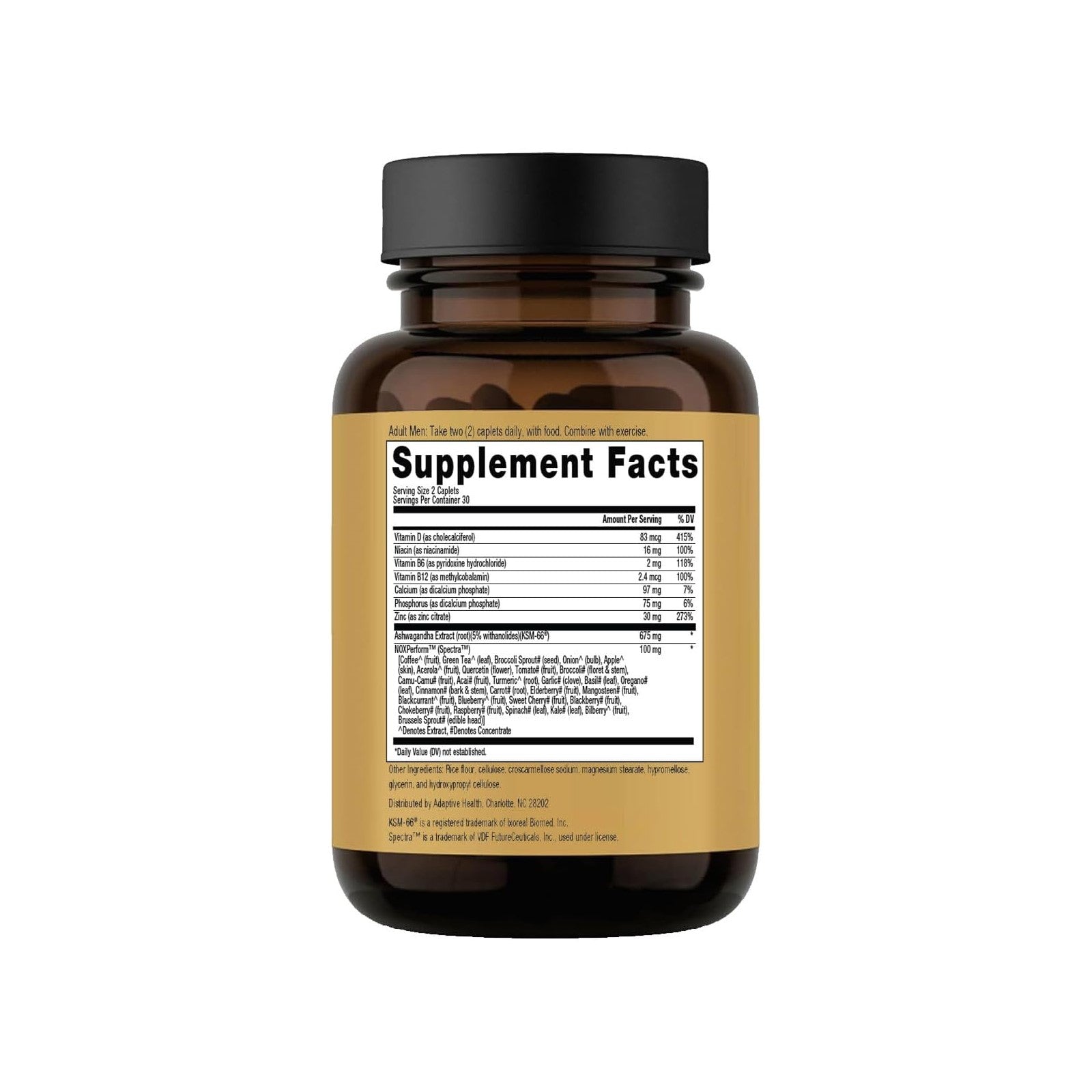 Ageless Male Max Testosterone Booster – Enhance Sexual Arousal, 120 Caplets (30-Day Supply) thumbnail 2