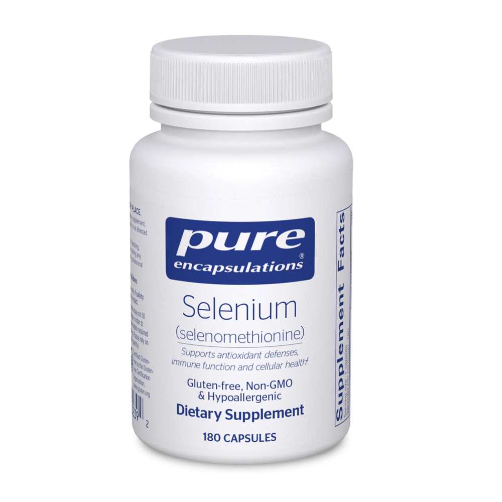 Pure Encapsulations Selenium – Selenomethionine Form | 60 Capsules thumbnail 2